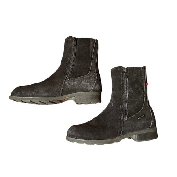 NexGrip Boots Ice Oslo 2 Winter Retractable Cleat Combine Black Womens 8 Leather - Picture 6 of 14